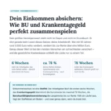 Unscharfe Vorschau: Einleitung